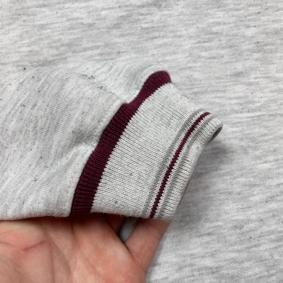 VTG 90s GFS Washington State Cougars WSU Crewneck Ringer Sweatshirt XXL Gray - Picture 3 of 5